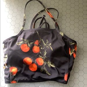 Albion Fit print swim top